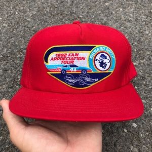 Vintage 90s Petty NASCAR SnapBack Hat